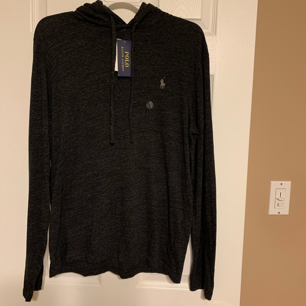 Ralph Lauren polo shirt with hood. Mens size small/Medium